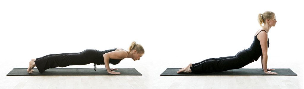 Chaturanga to Upward Facing Dog