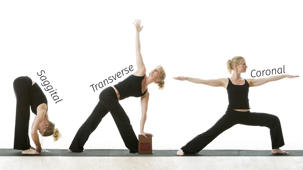 yoga plane movements