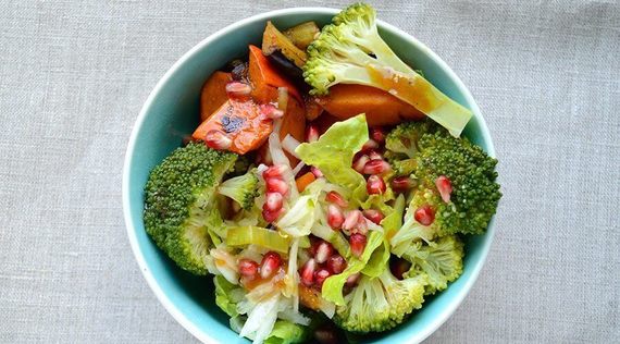 Brokkoli-Kürbis-Bowl