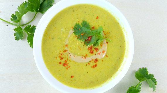 Sellerie-Kurkuma-Suppe