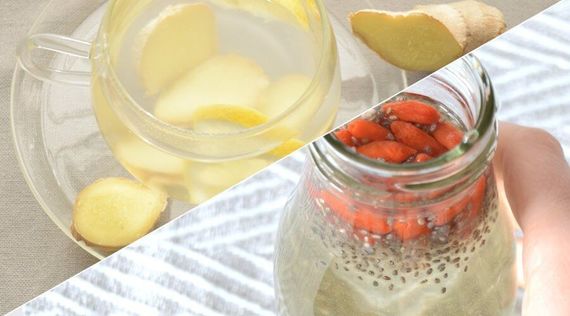 Detox-Getränke für zwischendurch