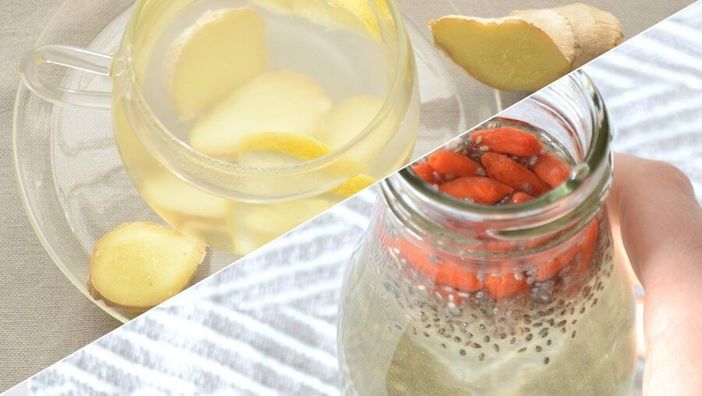 Detox-Getränke für zwischendurch