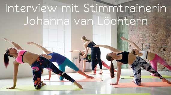 „Die Stimme ist das Hauptwerkzeug der Yogastunde”