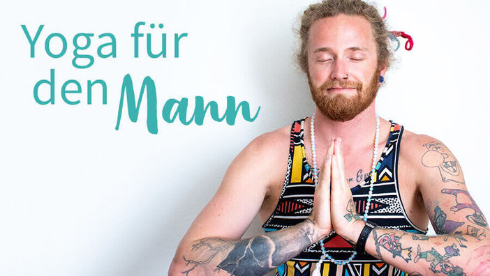 Mann und Yoga