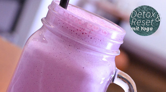 Gurken-Himbeer-Smoothie