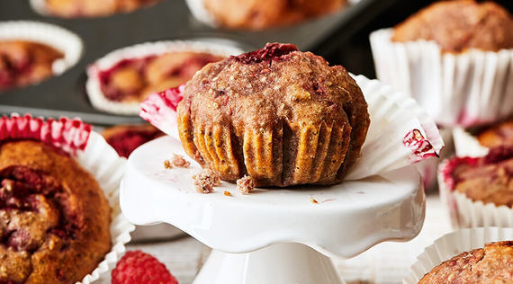 Himbeer-Honig-Muffins