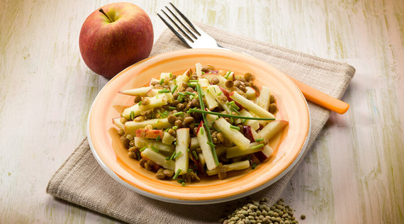 Linsen-Apfel-Salat