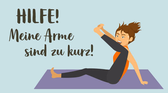 Meine Arme sind zu kurz!