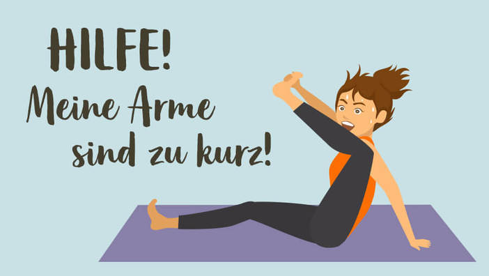 Meine Arme sind zu kurz!