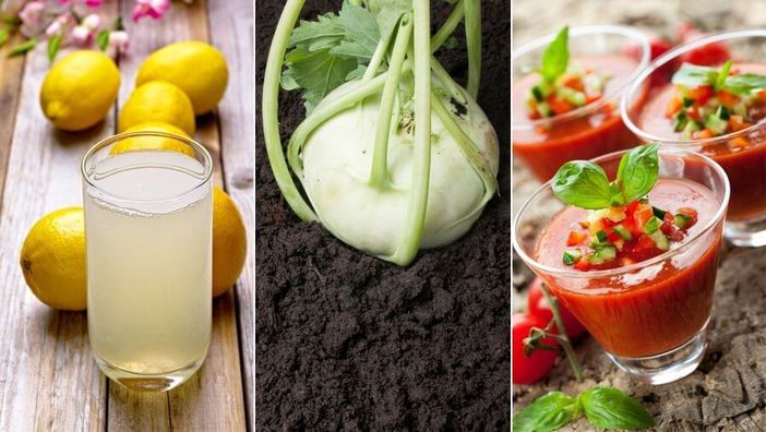 Rezeptideen für einen Rohkost-Day