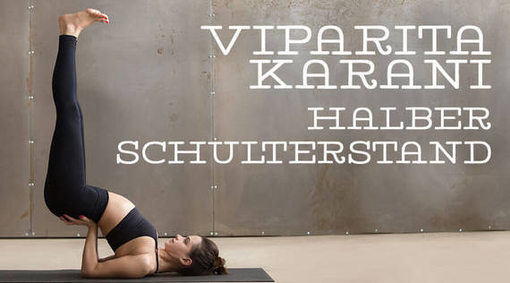 Asana des Monats: Viparita Karani