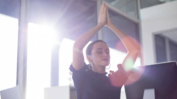 Job Stress Yoga Entspannung