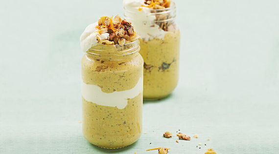 Karotten-Haferflocken-Pudding