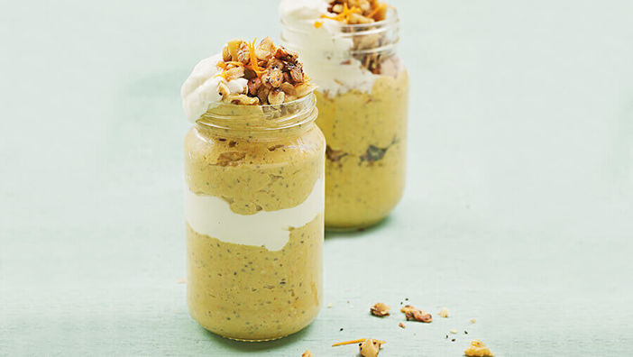 Karotten-Haferflocken-Pudding Rezept