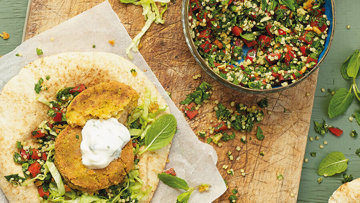 Libanesische Quinoa-Falafel Rezept Zuckerfrei