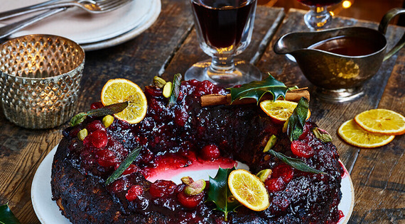 Veganes Weihnachtsmenü von Gaz Oakley