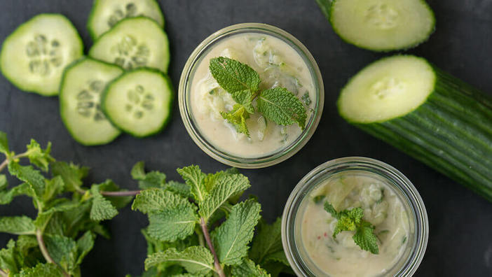 Gurken-Minz-Raita