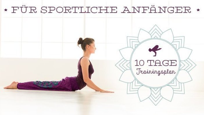 10-Tages-Trainingsplan für sportliche Anfänger