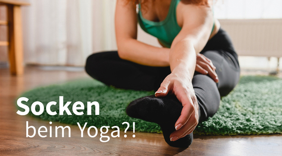 Socken beim Yoga: Paradox oder praktisch?