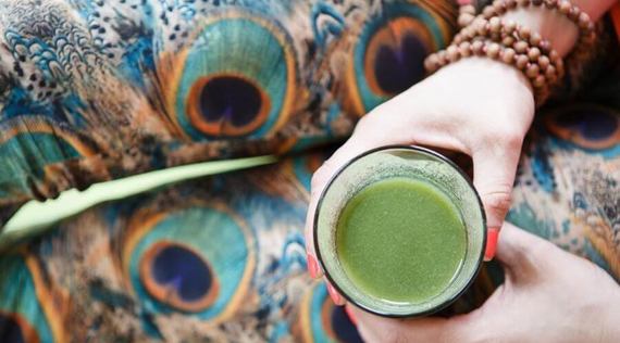 Grüne Smoothies: grün... sind alle meine Säfte!