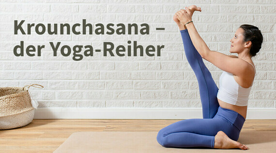 Krounchasana – der Yoga-Reiher