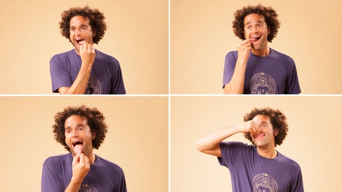 Milking the tongue - an ancient cleansing technique