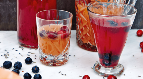 Hemsley + Hemsley: Blaubeer-Lavendel-Cocktail