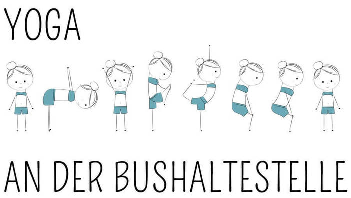 Yoga-Übungen für Zwischendurch: An der Bushaltestelle