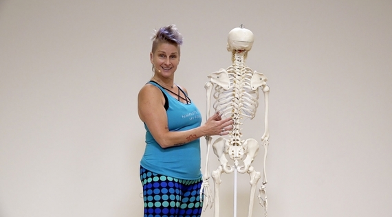 The female pelvis and yoga