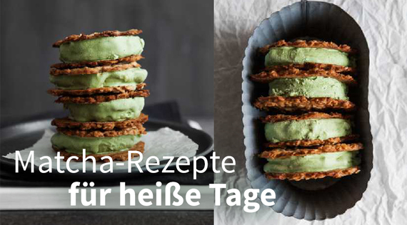 Grün ist der Sommer: Matcha-Rezepte für heiße Tage