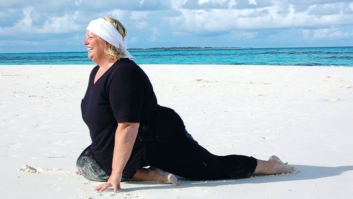 Yoga für Dicke: Birgit Feliz Carrasco über Yoga X-Large
