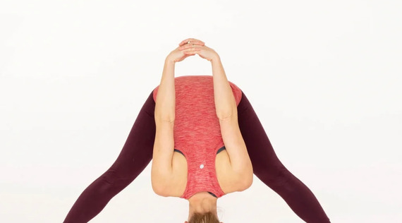 Wide Legged Forward Bend C | Prasarita Padottanasana C