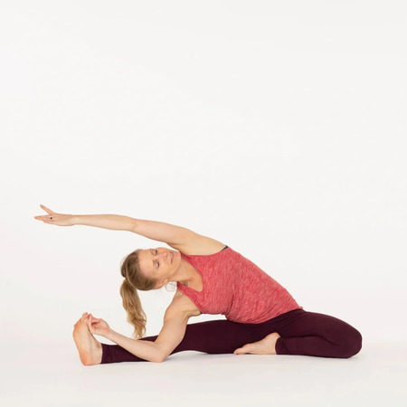 Revolved Head to Knee Pose
