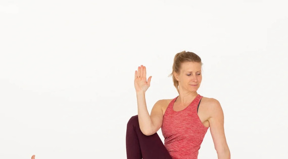 Pose dedicated to the sage Marichi C