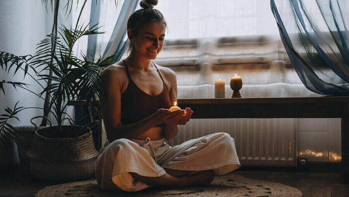 Sukhasana – Schneidersitz