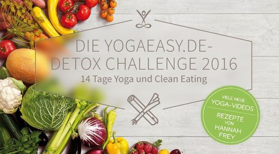 Die Detox Challenge 2016: Yoga und Clean Eating