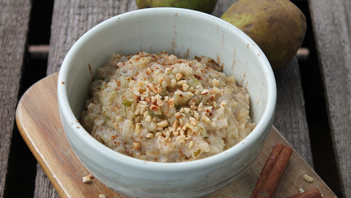  Rezept: Birnen-Zimt-Porridge