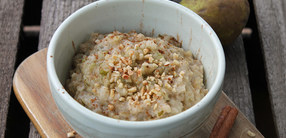 Rezept: Birnen-Zimt-Porridge
