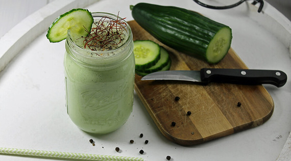 Rezept: Gurken-Lassi