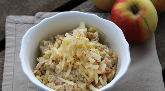 Rezept: Chufas-Porridge mit Apfel