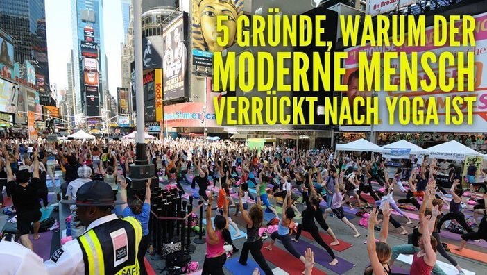 5 Gründe, warum wir so verrückt nach Yoga sind