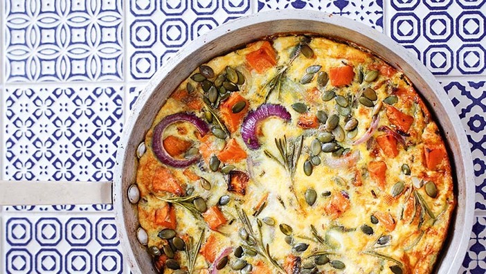 Rezept: Detox-Süßkartoffel-Frittata