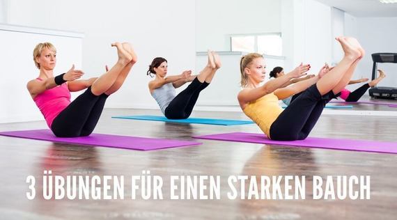 Sixpack to go: 3 Asanas für einen starken Bauch