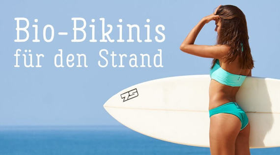 Bio-Bikinis für den Strand