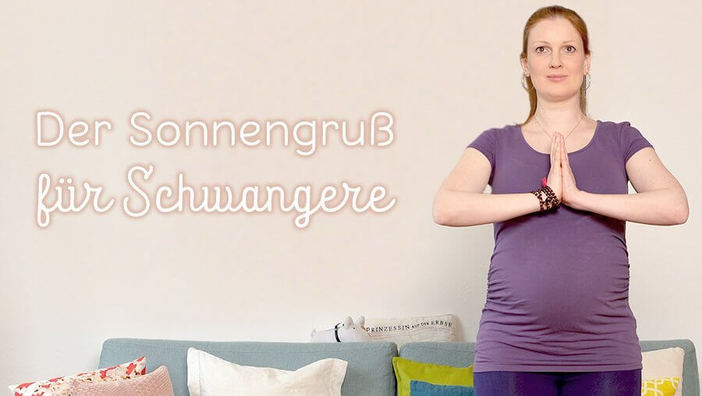Der Sonnengruß: Variation für Schwangere