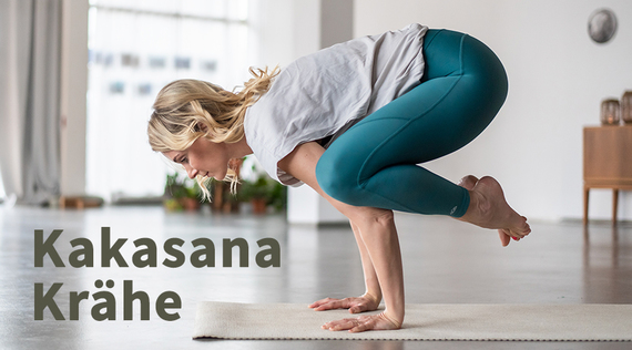 Asana des Monats: Kakasana – die Krähe im Yoga