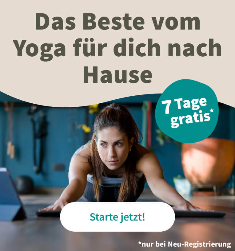Das Beste vom Yoga für dich nach Hause – 7 Tage gratis