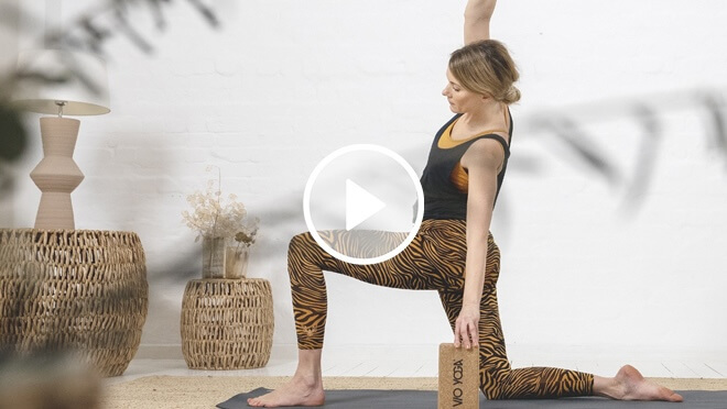 After Work Yoga für die Hüfte – mit Annika Isterling