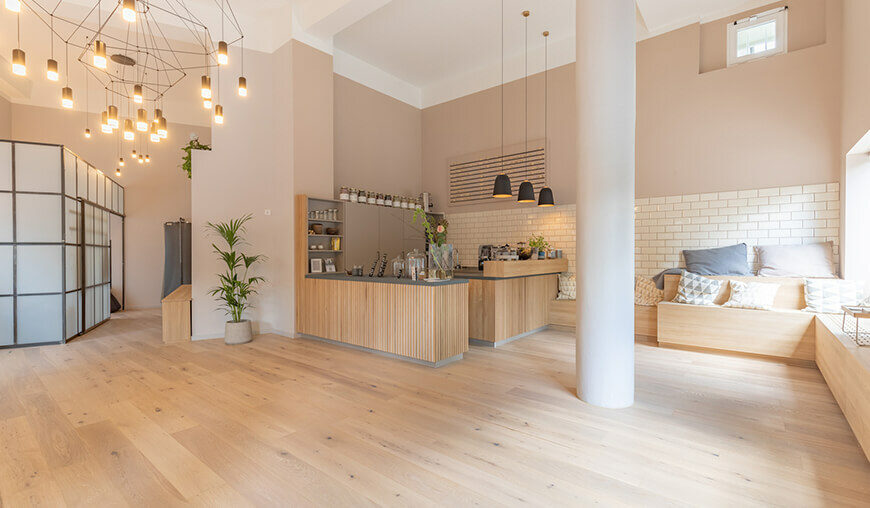 YogaEasy Top-Yogastudio in Hamburg: TRIBE Yoga Base Innenraum