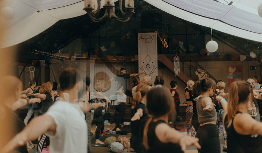 Yogafestival vibrate your wild